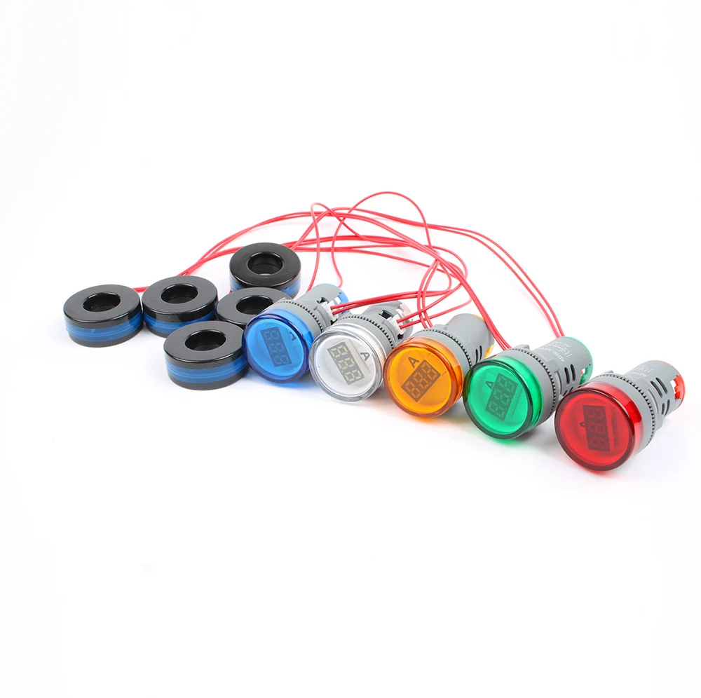 Digital Display Voltmeter 22 MM Lights Tester Tools AC 60V-450V Indicator Voltmeter tester ammeter and Current transformer
Digital Display Voltmeter 22 MM Lights Tester Tools AC 60V-450V Indicator Voltmeter tester ammeter and Current transformer
