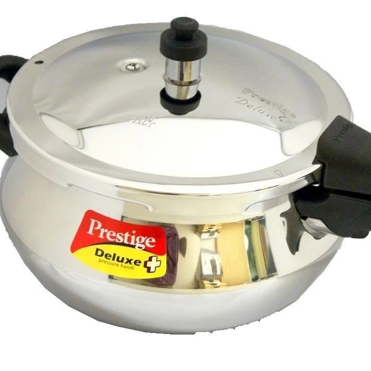 Prestige PRSSH3.3 Deluxe Stainless Steel Mini Handi Pressure Cooker - 3.3 Litres