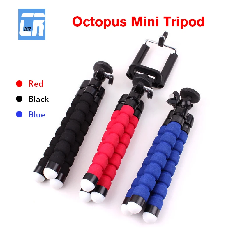 Flexible Mini Octopus Tripod Phone Stand Camera Car Mobile Phone Holder for iPhone Xiaomi Huawei Desktop Clip Mount Bracket
Flexible Mini Octopus Tripod Phone Stand Camera Car Mobile Phone Holder for iPhone Xiaomi Huawei Desktop Clip Mount Bracket