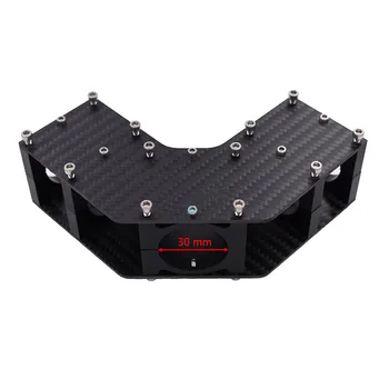 1PC Aluminum Alloy V-shape Heavy Load Tee Joint 30mm to 30mm Carbon Tube Arm Connector Adapter Tripod Tee f Plant UAV Multirotor
1PC Aluminum Alloy V-shape Heavy Load Tee Joint 30mm to 30mm Carbon Tube Arm Connector Adapter Tripod Tee f Plant UAV Multirotor