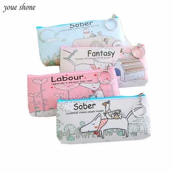 YOUE SHONE 1Pcs/lot Cute animal pencil case cartoon large capacity storage stationery new pencil bag
YOUE SHONE 1Pcs/lot Cute animal pencil case cartoon large capacity storage stationery new pencil bag