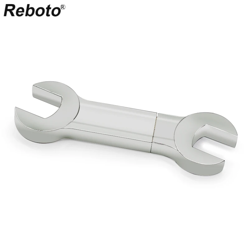 

Retobo Usb 2.0 Metal Wrench Pen Drive 32GB Personalizado 4GB 8GB 16GB Pendrive 64GB U Disk Waterproof Free Shipping Wedding Gift