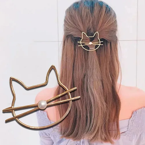 Metal Ponytail Holder with Star/Kitty Hairclips women hair accessories for a half-up hairstyle Free Shipping
Metal Ponytail Holder with Star/Kitty Hairclips women hair accessories for a half-up hairstyle Free Shipping