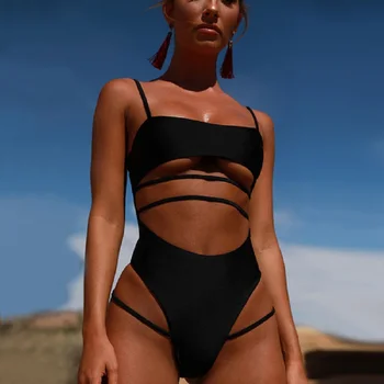 2019 Sexy Black string Bikini High Waisted Bathing Suits String Bikini One-pieces Sexy Bathing Suits Beachwear Beach Suit
2019 Sexy Black string Bikini High Waisted Bathing Suits String Bikini One-pieces Sexy Bathing Suits Beachwear Beach Suit