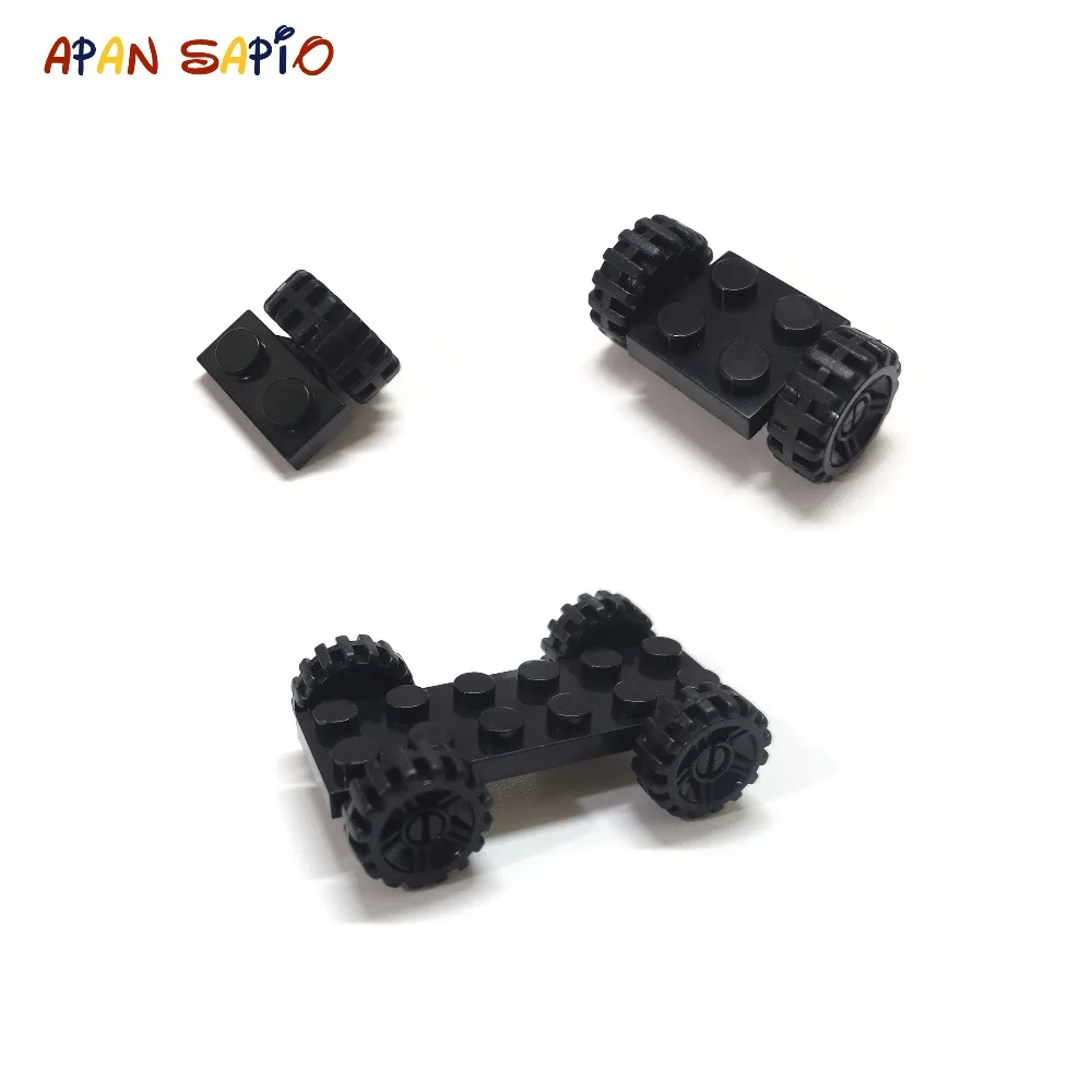 DIY Building Blocks Axle and Wheel 1x2 2x2 2x6 Special Accessories Bricks Size Compatible With lego kids Toys Educational
DIY Building Blocks Axle and Wheel 1x2 2x2 2x6 Special Accessories Bricks Size Compatible With lego kids Toys Educational