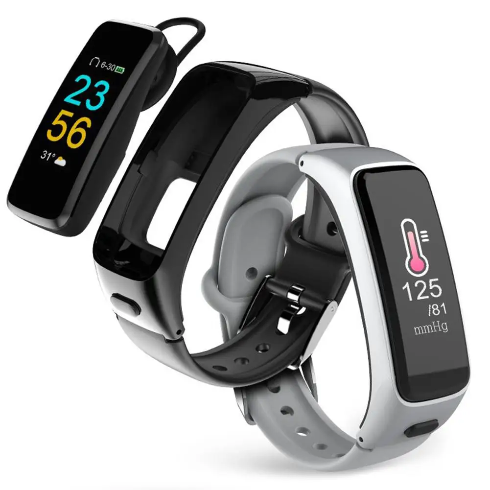 New Arrival BY51 Waterproof Bluetooth Earphone Heart Rate Monitor Pedometer Smart Bracelet
New Arrival BY51 Waterproof Bluetooth Earphone Heart Rate Monitor Pedometer Smart Bracelet