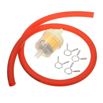 6mm gasoline Filter + Petrol Pipe Hose Line + 4 Clips Mini for Moto Scooter Dirt Bike red
6mm gasoline Filter + Petrol Pipe Hose Line + 4 Clips Mini for Moto Scooter Dirt Bike red