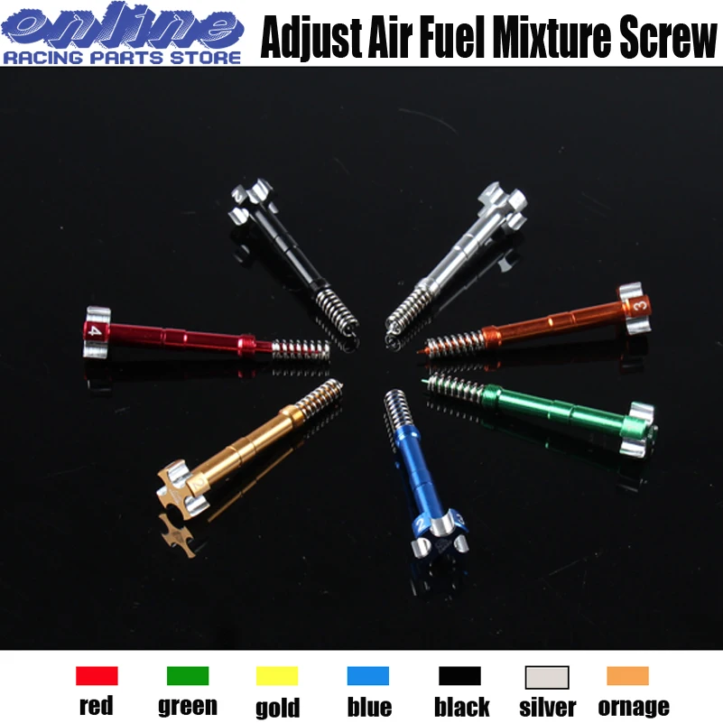 100 pcs CNC Easy carburetor Adjustable Fuel Mixture Screw for KTM 250 400 450 505 525 530 SX XC SXF SX-F XCF XCW EXC XCF-W MXC
100 pcs CNC Easy carburetor Adjustable Fuel Mixture Screw for KTM 250 400 450 505 525 530 SX XC SXF SX-F XCF XCW EXC XCF-W MXC