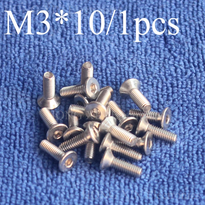 1Pcs M3*10 Flat Head Stainless Steel SS304 Machine Countersunk Screw Bolt Fastener Allen Key Head hex socket countersunk head
1Pcs M3*10 Flat Head Stainless Steel SS304 Machine Countersunk Screw Bolt Fastener Allen Key Head hex socket countersunk head