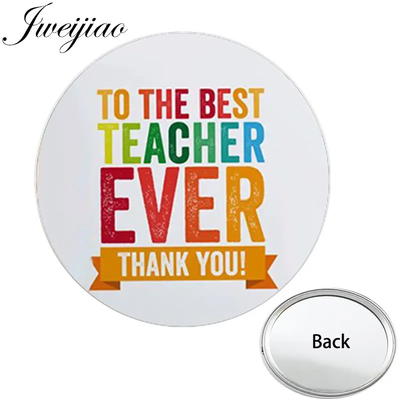 JWEIJIAO TO THE BEST TEACHER EVER THANK YOU Mini Pocket Mirror Compact Portable Makeup Vanity Hand Travel Purse Mirror
JWEIJIAO TO THE BEST TEACHER EVER THANK YOU Mini Pocket Mirror Compact Portable Makeup Vanity Hand Travel Purse Mirror