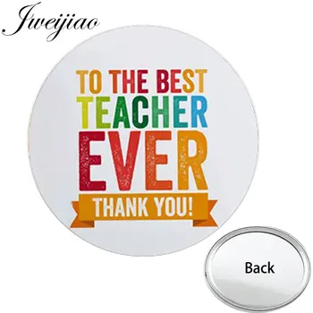 JWEIJIAO TO THE BEST TEACHER EVER THANK YOU Mini Pocket Mirror Compact Portable Makeup Vanity Hand Travel Purse Mirror
JWEIJIAO TO THE BEST TEACHER EVER THANK YOU Mini Pocket Mirror Compact Portable Makeup Vanity Hand Travel Purse Mirror