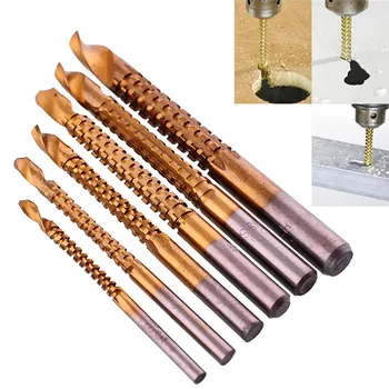 6Pcs Power Drill & Saw Set HSS Steel Titanium Coated Woodworking Wood Twist Drill Bit 3mm 4mm 5mm 6mm 6.5mm 8mm
6Pcs Power Drill & Saw Set HSS Steel Titanium Coated Woodworking Wood Twist Drill Bit 3mm 4mm 5mm 6mm 6.5mm 8mm