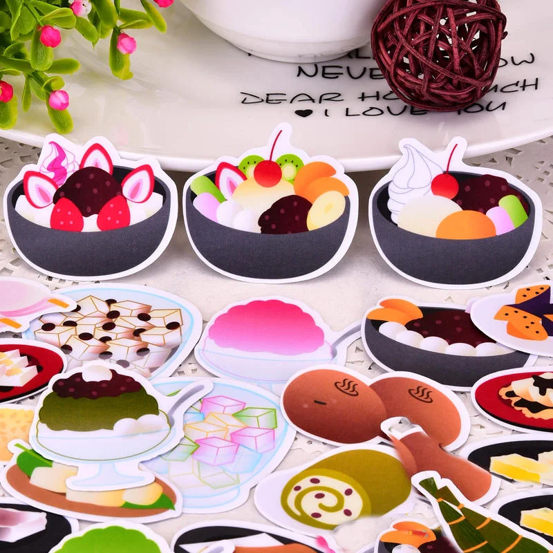 33pcs cute kawaii Japanese dessert scrapbooking food stickers for laptop /decorative sticker /DIY craft photo albums/Children
33pcs cute kawaii Japanese dessert scrapbooking food stickers for laptop /decorative sticker /DIY craft photo albums/Children