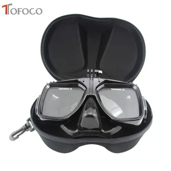 TOFOCO Scuba Diving Mask Snorkel Swim Glasses with Storage Case for GoPro Hero 5 4 3 2, Xiaomi YI 4K, 4K+ Accessories
TOFOCO Scuba Diving Mask Snorkel Swim Glasses with Storage Case for GoPro Hero 5 4 3 2, Xiaomi YI 4K, 4K+ Accessories