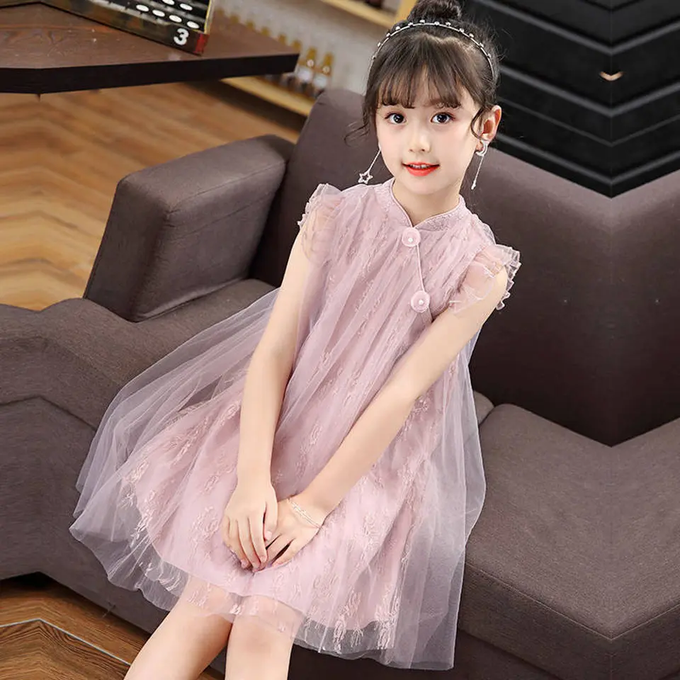 2019 New Kids Pink Girl Dress Cute Princess Dresses For Girls Teenager 4-12 Years Lace Birthday Party Wedding Children Dressses
2019 New Kids Pink Girl Dress Cute Princess Dresses For Girls Teenager 4-12 Years Lace Birthday Party Wedding Children Dressses