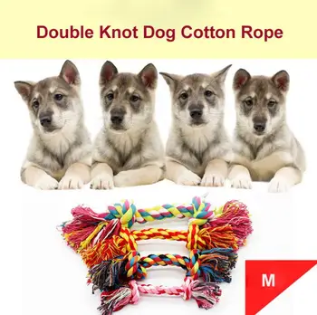 1pc Rope Knot Double Knot Dog Cotton Linen Rope Dog Chewing Toy Rope Polish Clean Dog Durable Braided Pet Supplies#0729LJC
1pc Rope Knot Double Knot Dog Cotton Linen Rope Dog Chewing Toy Rope Polish Clean Dog Durable Braided Pet Supplies#0729LJC