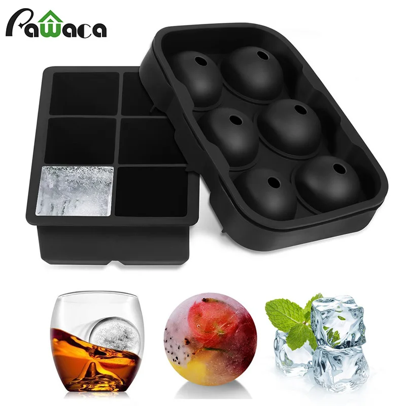3Pcs/set Ice Cube Trays Silicone Sphere Round Ice Ball Maker & Large Square Ice Cube Mold for Chilling Bourbon Whiskey Cocktail
3Pcs/set Ice Cube Trays Silicone Sphere Round Ice Ball Maker & Large Square Ice Cube Mold for Chilling Bourbon Whiskey Cocktail