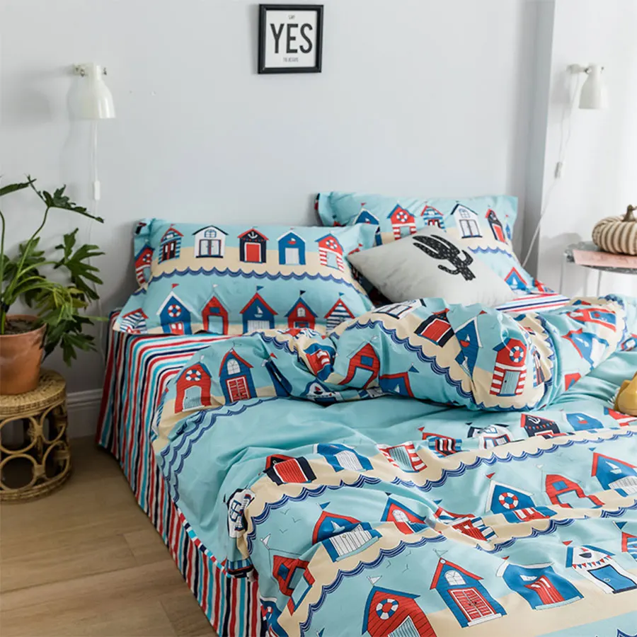 Cartoon house bedding set teen child,twin full queen king cotton single double home textile bed sheet pillow case quilt cover
Cartoon house bedding set teen child,twin full queen king cotton single double home textile bed sheet pillow case quilt cover