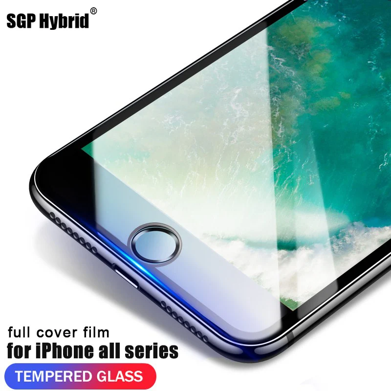 Защитное 3d-стекло закаленное стекло с полным покрытием для iPhone 6 Plus 8 7 X i8 i7 i6 plus i6plus