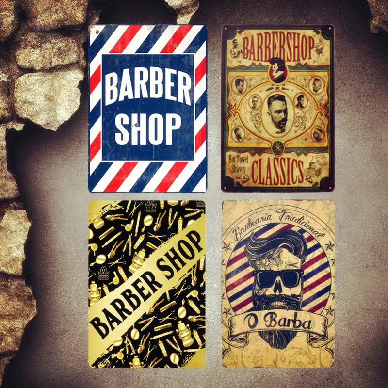 Barber Shop Plaques Vintage Metal Tin Signs Pub Bar Cafe Decoration Plates Hair Dresser Wall Stickers Metal Painting Home Decor
Barber Shop Plaques Vintage Metal Tin Signs Pub Bar Cafe Decoration Plates Hair Dresser Wall Stickers Metal Painting Home Decor
