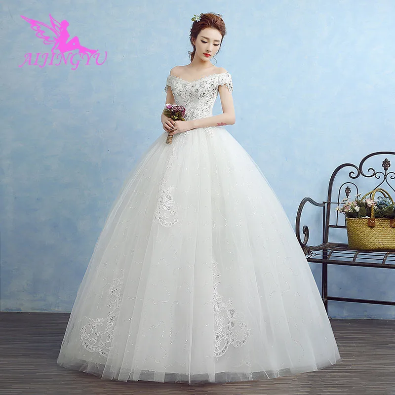 AIJINGYU 2018 gowns free shipping new hot selling cheap ball gown lace up back formal bride dresses wedding dress WK400
AIJINGYU 2018 gowns free shipping new hot selling cheap ball gown lace up back formal bride dresses wedding dress WK400