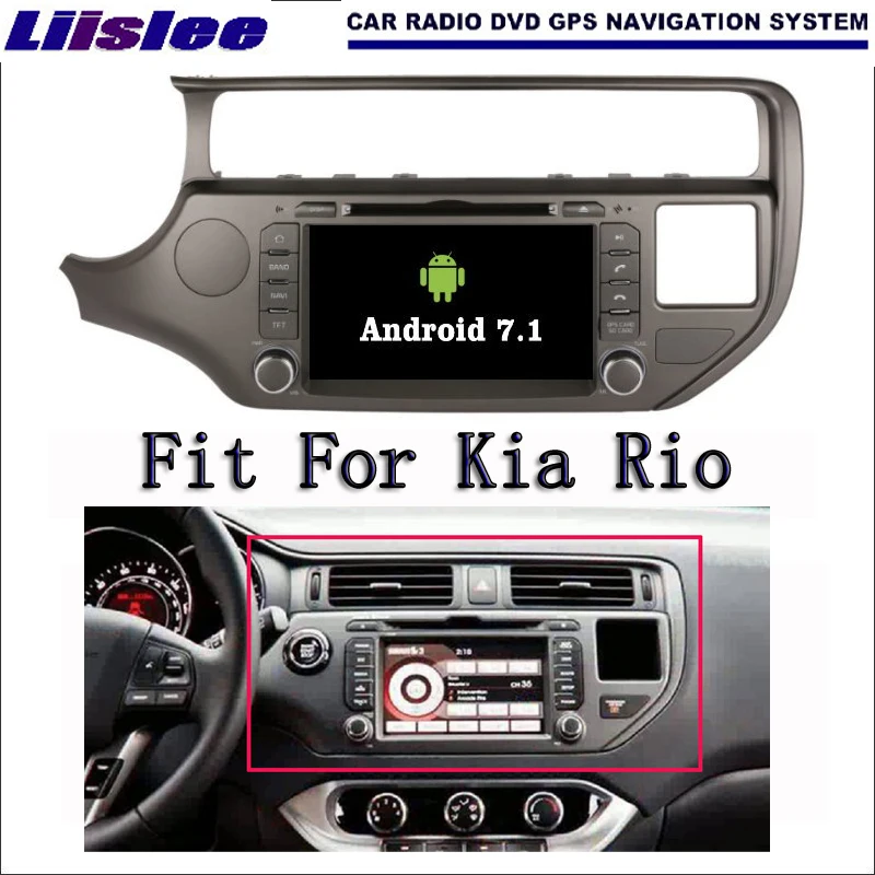 Liislee Android 7.1 2G RAM For Kia Rio 2015~2017 Car Radio Audio Video Multimedia DVD Player WIFI DVR GPS Navi Navigation
Liislee Android 7.1 2G RAM For Kia Rio 2015~2017 Car Radio Audio Video Multimedia DVD Player WIFI DVR GPS Navi Navigation