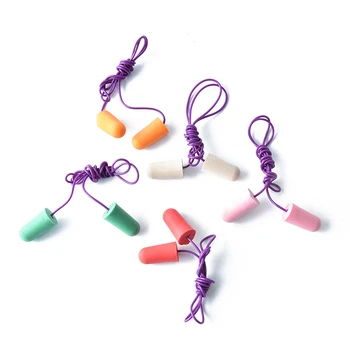 1 Pair Soft Foam Silicone Corded Ear Plugs Ears Protector Reusable Hearing Protection Noise Reduction Earplugs Earmuff
1 Pair Soft Foam Silicone Corded Ear Plugs Ears Protector Reusable Hearing Protection Noise Reduction Earplugs Earmuff