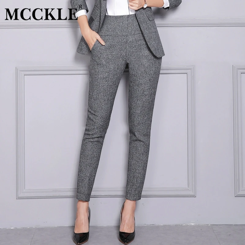 Women's High Waist Office Lady Formal Pants Solid OL Plus Size 4XL Work Trousers For Women 2019 Spring Summer Clothes Female
Women's High Waist Office Lady Formal Pants Solid OL Plus Size 4XL Work Trousers For Women 2019 Spring Summer Clothes Female