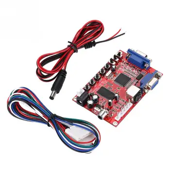 Video Game Converter Board VGA TO CGA High Definition Conversion Board NTSC & PAL Real 24-bit A/D Converter
Video Game Converter Board VGA TO CGA High Definition Conversion Board NTSC & PAL Real 24-bit A/D Converter