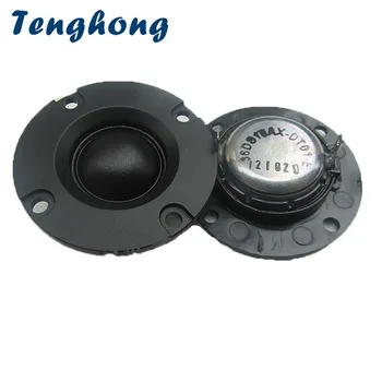 Tenghong 2pcs 2 Inch Tweeter 4Ohm 20W 50MM Portable Audio Speakers Silk Film Treble Speaker Unit For Bookself Loudspeaker DIY
Tenghong 2pcs 2 Inch Tweeter 4Ohm 20W 50MM Portable Audio Speakers Silk Film Treble Speaker Unit For Bookself Loudspeaker DIY