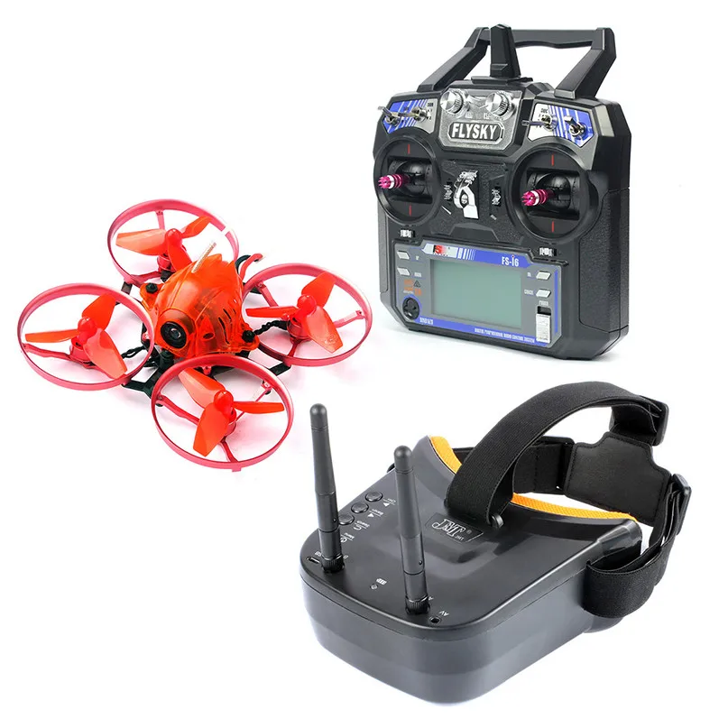 

Snapper7 Brushless Micro 75mm 5.8G FPV Racer Drone 2.4G 6CH RC Quadcopter RTF 700TVL Camera VTX & Double Antenna Mini Goggles