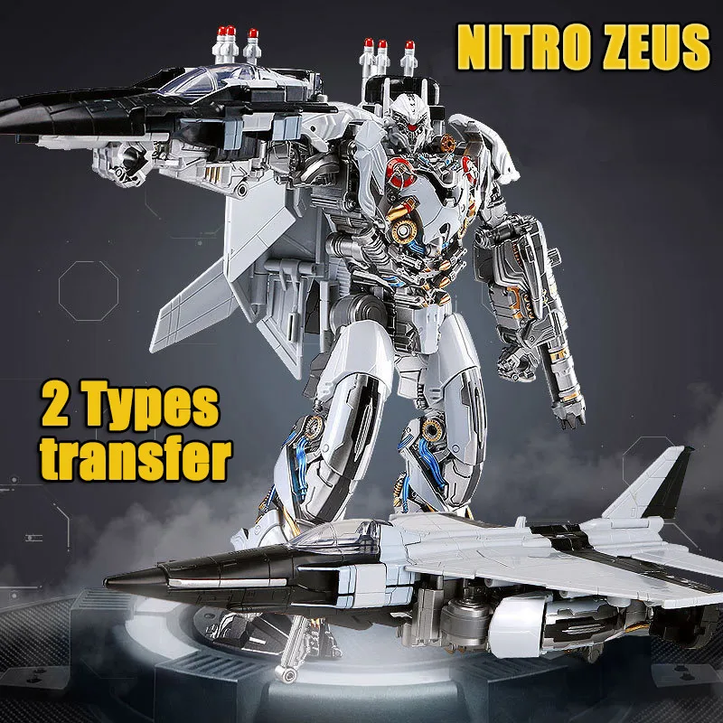 Anime Movie Series Transformers 5 Nitro Zeus Robot Figures Models and Aircraft Changing Model Alloy Toys For Boy Children
Anime Movie Series Transformers 5 Nitro Zeus Robot Figures Models and Aircraft Changing Model Alloy Toys For Boy Children