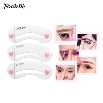 3 Pieces/pack Durable Eyebrow Stencil Eyes Makeup Clear Eye Brow Drawing Template Assistant Card Brow Shaping Model for Beginner
3 Pieces/pack Durable Eyebrow Stencil Eyes Makeup Clear Eye Brow Drawing Template Assistant Card Brow Shaping Model for Beginner