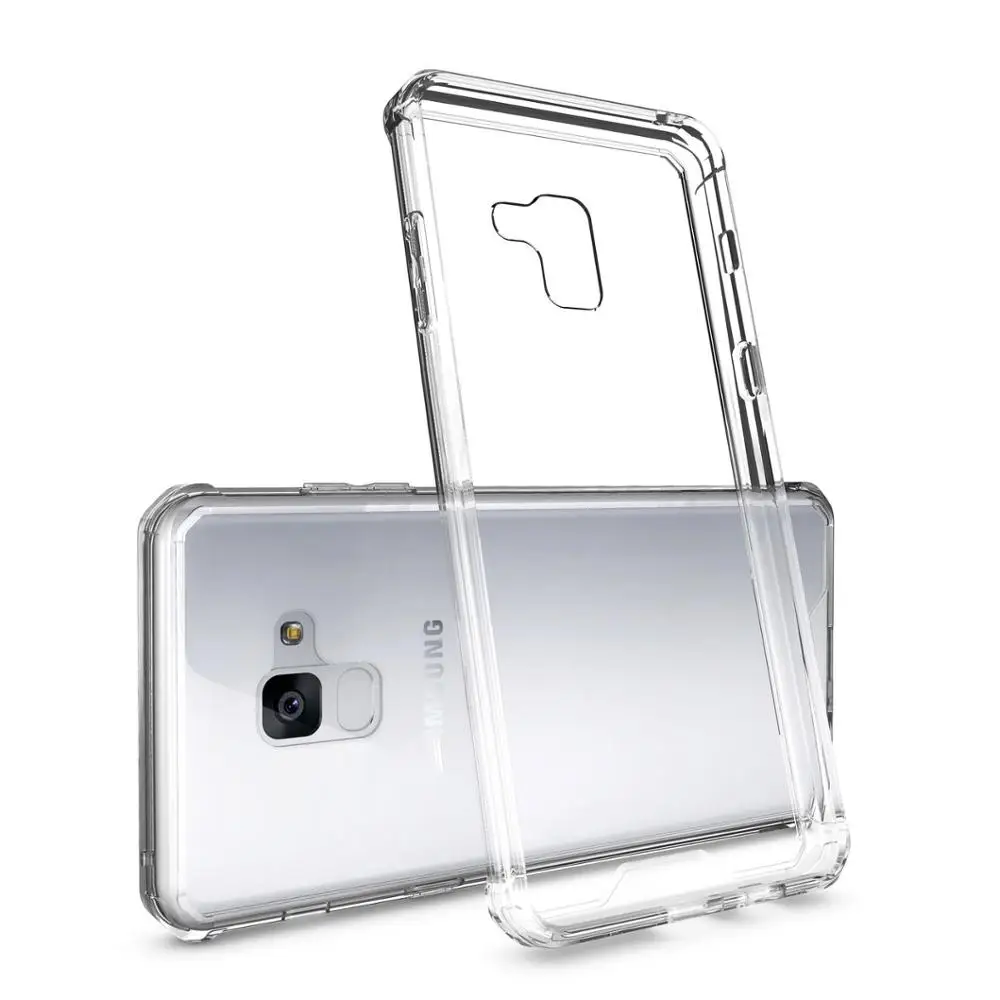 For Samsung Galaxy A8 A8Plus 2018 Case Anti-knock Silicone Frame Transparent Plastic Back Cover for Galaxy A8 Plus 2018
For Samsung Galaxy A8 A8Plus 2018 Case Anti-knock Silicone Frame Transparent Plastic Back Cover for Galaxy A8 Plus 2018