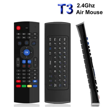 T3M 2.4G Air Mouse Wireless Keyboard Russian 44 IR Learning Mic Voice Search For Android Smart TV Box PK MX3 t3 Remote Control
T3M 2.4G Air Mouse Wireless Keyboard Russian 44 IR Learning Mic Voice Search For Android Smart TV Box PK MX3 t3 Remote Control