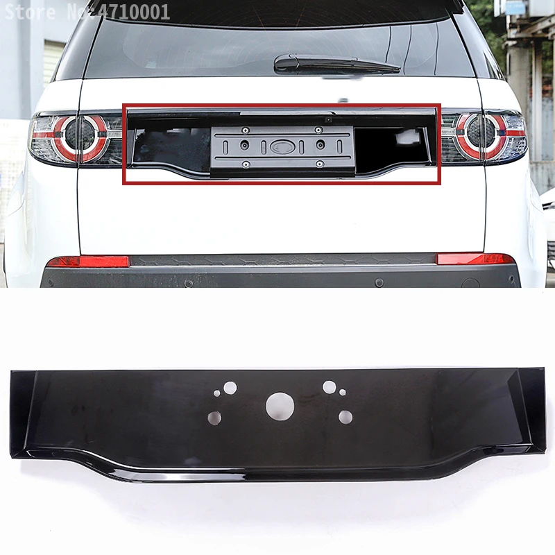Car Rear Trunk Door Tail Decoration License Plate Frame Cover Trim ABS Black for Land Rover Discovery Sport 2015-2019 Accessory
Car Rear Trunk Door Tail Decoration License Plate Frame Cover Trim ABS Black for Land Rover Discovery Sport 2015-2019 Accessory