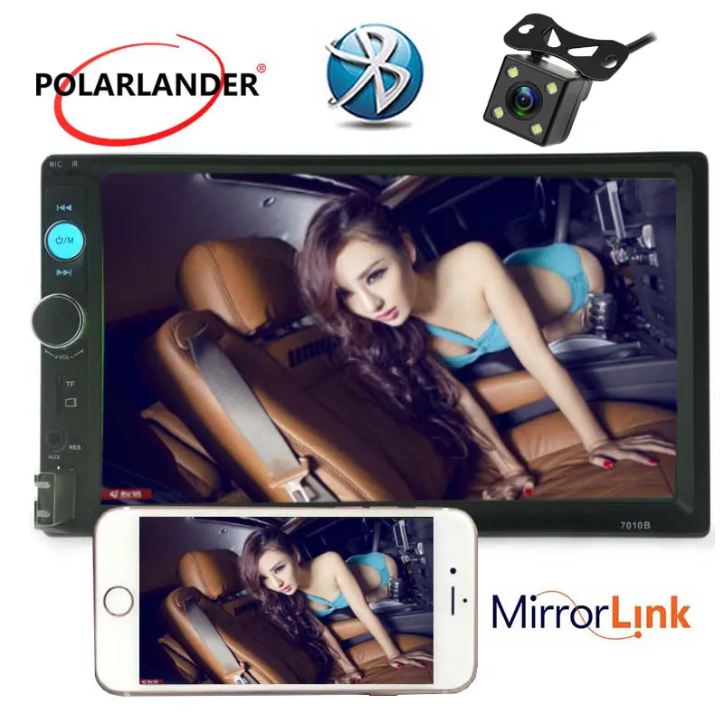 7'' 2Din USB/TF/FM Car Stereo Radio Bluetooth MP5 Player Head Unit Touch Screen With Rearview Camera Remote Control Mirror Link
7'' 2Din USB/TF/FM Car Stereo Radio Bluetooth MP5 Player Head Unit Touch Screen With Rearview Camera Remote Control Mirror Link