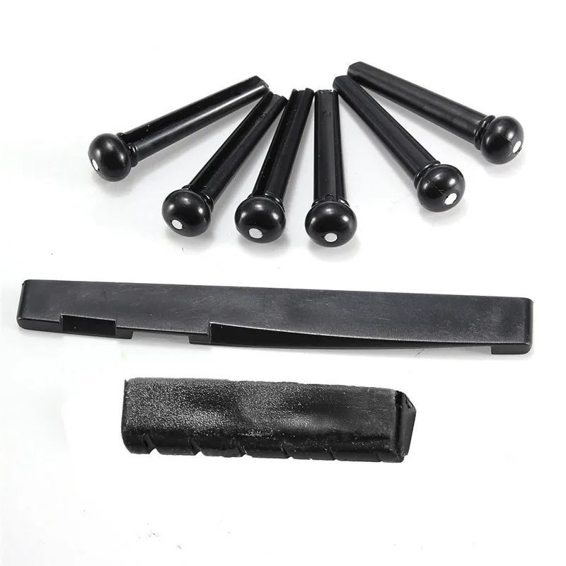 6Pcs/Set ABS & Nylon Bridge Pins Classical Guitar Bone Nut Bony Saddle 2 Colors Guitarra Parts For Folk Guitar Parts Accessories
6Pcs/Set ABS & Nylon Bridge Pins Classical Guitar Bone Nut Bony Saddle 2 Colors Guitarra Parts For Folk Guitar Parts Accessories