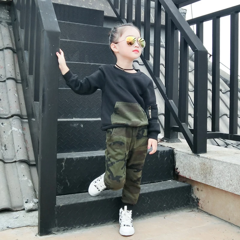 Active Style Winter Camouflage Boy Girl Clothing Sets Long Sleeve T-Shirt+Pant 2Pcs Kids Suits Kids Clothes Sport Autumn Casual
Active Style Winter Camouflage Boy Girl Clothing Sets Long Sleeve T-Shirt+Pant 2Pcs Kids Suits Kids Clothes Sport Autumn Casual