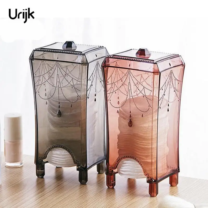 Urijk Cosmetic Organizer Storage Makeup Container Cotton Wheels Box Makeup Organizer Plastic Boxes Modern Home Accessories
Urijk Cosmetic Organizer Storage Makeup Container Cotton Wheels Box Makeup Organizer Plastic Boxes Modern Home Accessories
