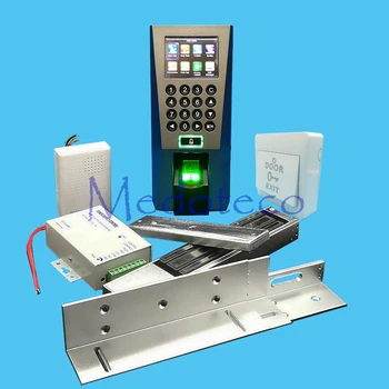 DIY Full Fingerprint Door Access Control System Kit Fingerprint Access Controller +280KG Magnetic Lock + ZL Bracket Wood Door
DIY Full Fingerprint Door Access Control System Kit Fingerprint Access Controller +280KG Magnetic Lock + ZL Bracket Wood Door