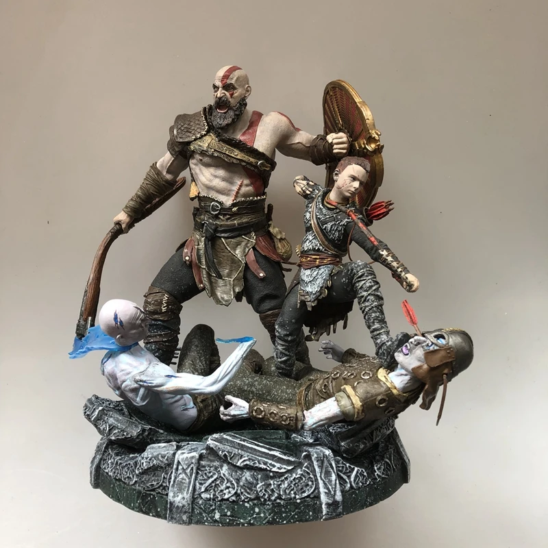 Quality Original Garage Kit 25cm God of War 4 Scene Moment Play Arts KAI Action Figure with Base Collectible Model Loose Toy
Quality Original Garage Kit 25cm God of War 4 Scene Moment Play Arts KAI Action Figure with Base Collectible Model Loose Toy