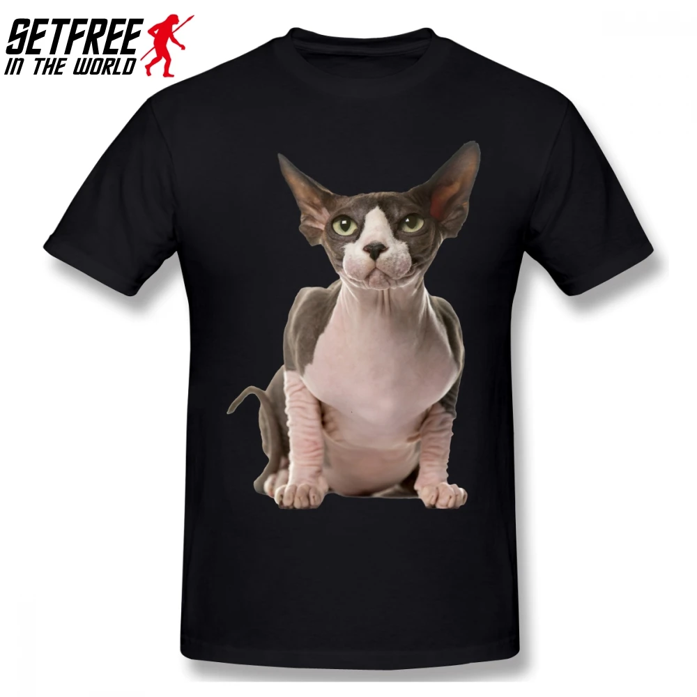 Canada Sphynx Bald Hairless Cat Men T Shirt Drop Shipping Hot Selling Cotton Crewneck Custom Short Sleeve Clothes For Men
Canada Sphynx Bald Hairless Cat Men T Shirt Drop Shipping Hot Selling Cotton Crewneck Custom Short Sleeve Clothes For Men