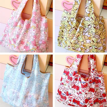 Katie Cat Melody Folding Portable Environmental Bag Cartoon Lovely Supermarket Shopping Bag Hand Holding Bag
Katie Cat Melody Folding Portable Environmental Bag Cartoon Lovely Supermarket Shopping Bag Hand Holding Bag