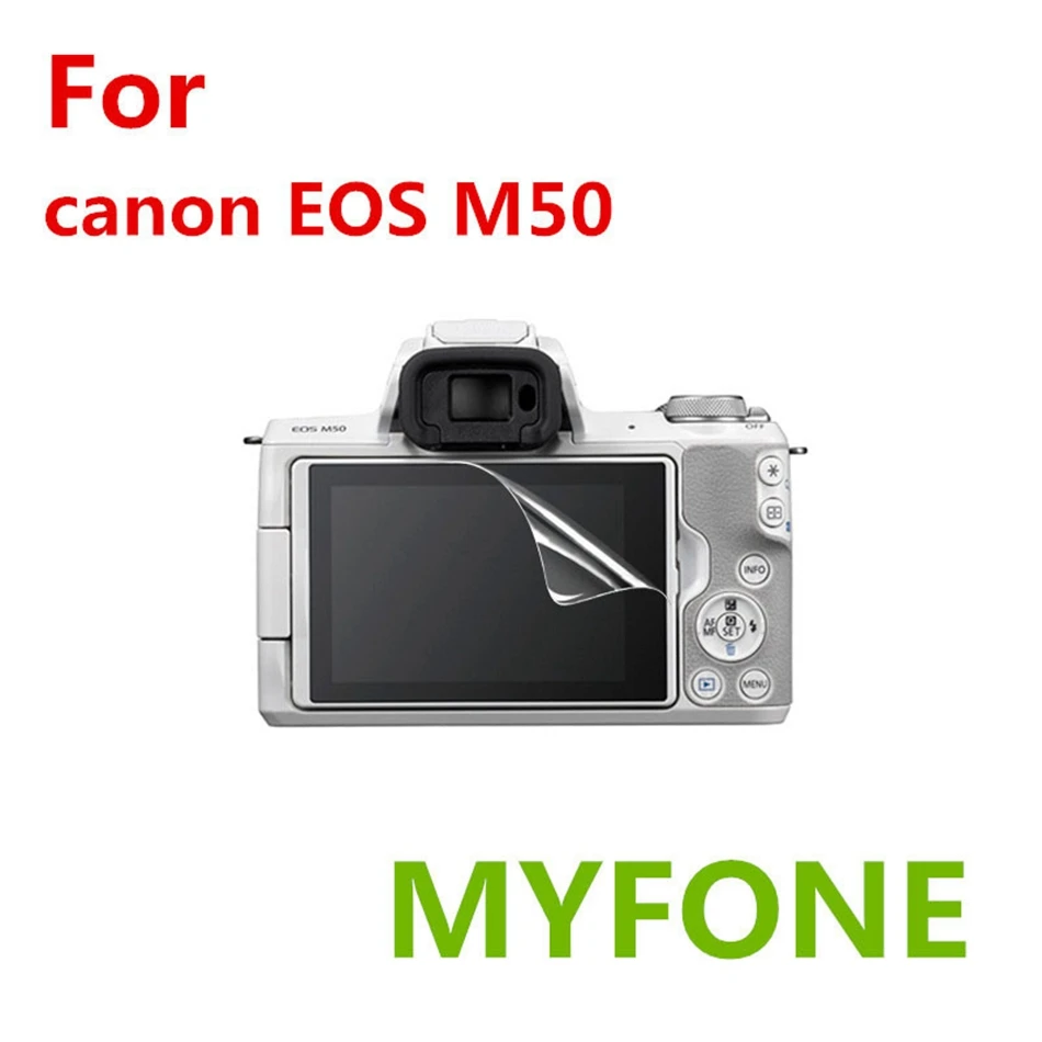 Для Canon EOS M50 защита для экрана ПЭТ Закаленное стекло пленка аксессуары DSLR камеры