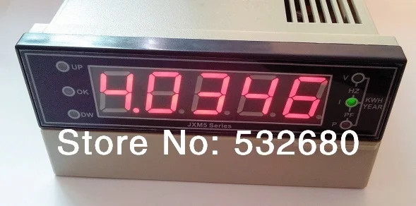 Free shipping 5 bits Red LED AC multi-function power meter 10KW, watt, KWH, power factor, frequency, electricity consumption
Free shipping 5 bits Red LED AC multi-function power meter 10KW, watt, KWH, power factor, frequency, electricity consumption