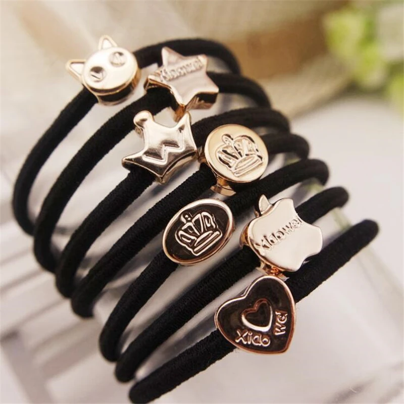 20PCS Women Elastic Hair Rubber Band Cat Star Crown Bowknot Black Hair Rope Ponytail Holder Girl Hair Accessories hair Tie
20PCS Women Elastic Hair Rubber Band Cat Star Crown Bowknot Black Hair Rope Ponytail Holder Girl Hair Accessories hair Tie