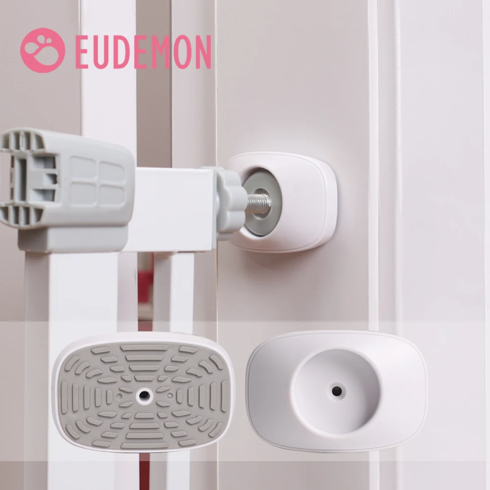 EUDEMON 2pcs Of Pet Gates Wall Guard Safe Wall Bumpers Guard Wall Protector Cups Pads For Pressure Gate Door Stairs
EUDEMON 2pcs Of Pet Gates Wall Guard Safe Wall Bumpers Guard Wall Protector Cups Pads For Pressure Gate Door Stairs