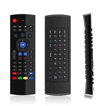 10pcs Wireless Mini Keyboard T3 2.4GHz Fly Air Mouse with Mic Universal Remote Control for Android TV Box PC Support IR learning
10pcs Wireless Mini Keyboard T3 2.4GHz Fly Air Mouse with Mic Universal Remote Control for Android TV Box PC Support IR learning