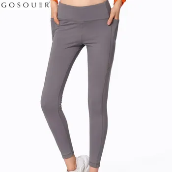 GOSOUER Gym Pants Ankel-Length Yoga Pants Crop Trousers Black Running Elastic Quick Dry Push Up Women Mtb Sports Wear Slim
GOSOUER Gym Pants Ankel-Length Yoga Pants Crop Trousers Black Running Elastic Quick Dry Push Up Women Mtb Sports Wear Slim
